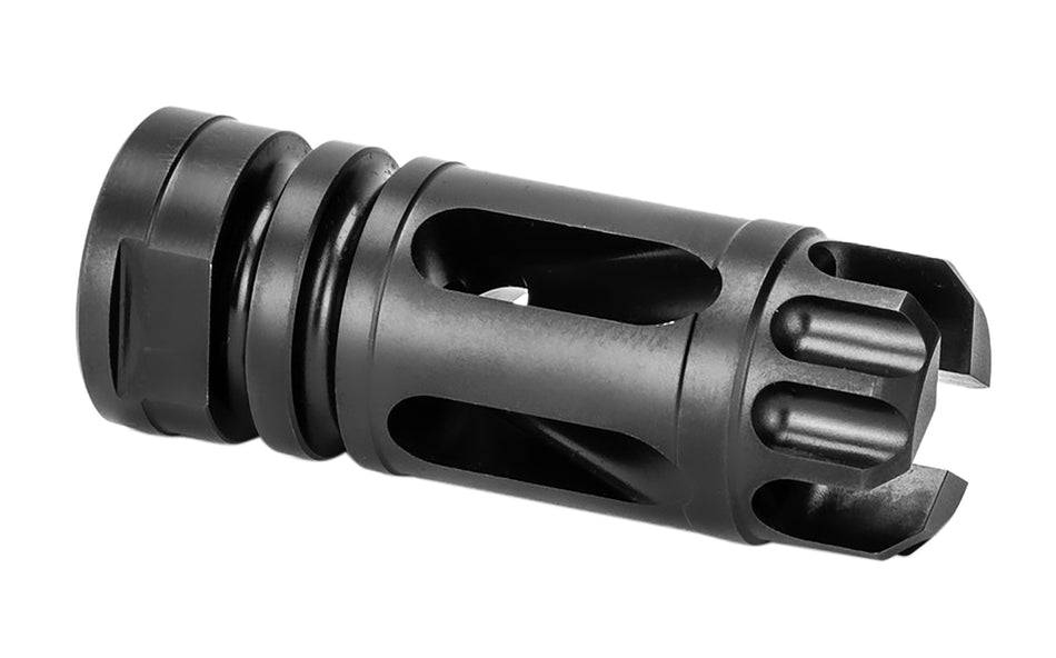 Griffin Armament XHP556FC Gate-LOK Flash Comp 5.56x45mm NATO 2.21" OAL Black Nitride 17-4 Stainless