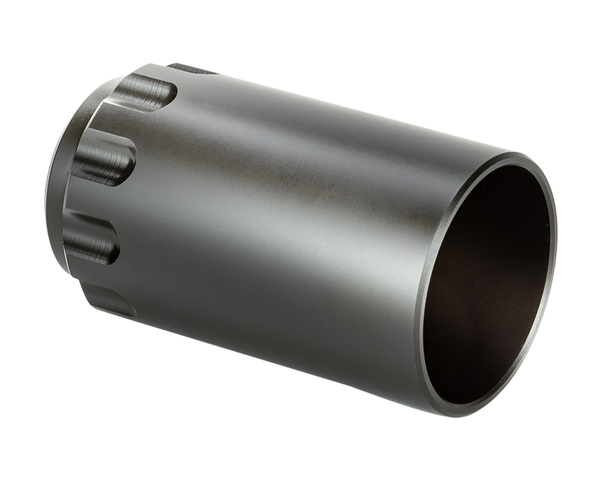 Griffin Armament GATMBS Muzzle Blast Shield Taper Mount Compatible 17-4 Stainless Black Melonite QPQ