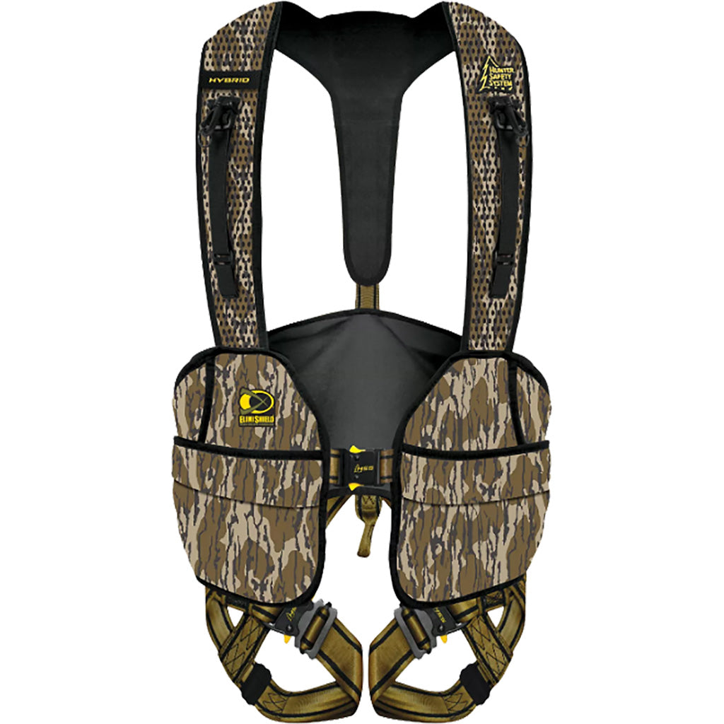 Hunter Safety System Hybrid Harness with Scent Control Mossy Oak Bottomland 2X/3X-Large