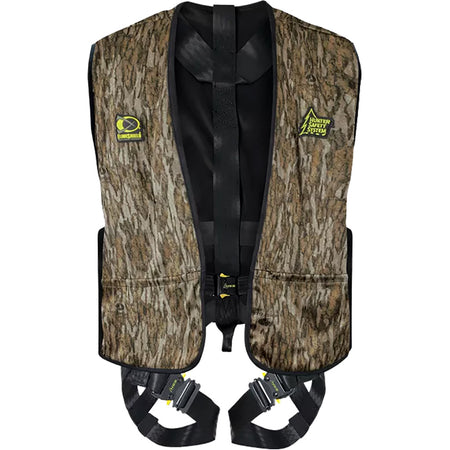 Hunter Safety System Treestalker Vest Harness Mossy Oak Bottomland Large/X-Large