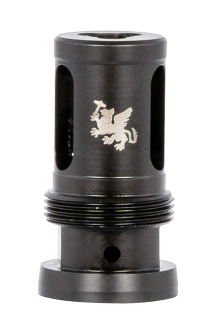 Griffin Armament TMHC305824 30 Cal Taper Mount Hammer Compensator Black 17-4 Stainless 5/8"-24 tpi