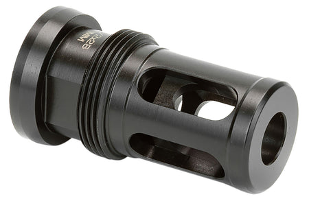 Griffin Armament GATMHC556 22 Cal Taper Mount Hammer Compensator Black Stainless Steel 1/2"-28 tpi