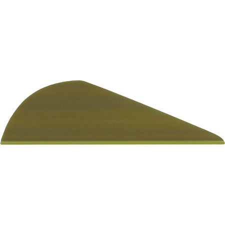 TAC Vanes Summit Polymer Arrow Vanes OD Green 2 Inch 100 pk.
