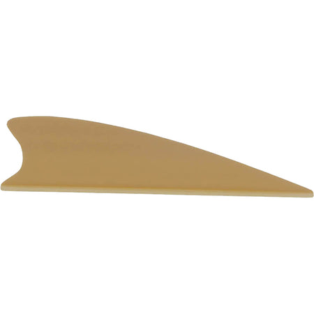 TAC Vanes Matrix Shield Cut Arrow Vanes Tan 2 Inch 100 pk.