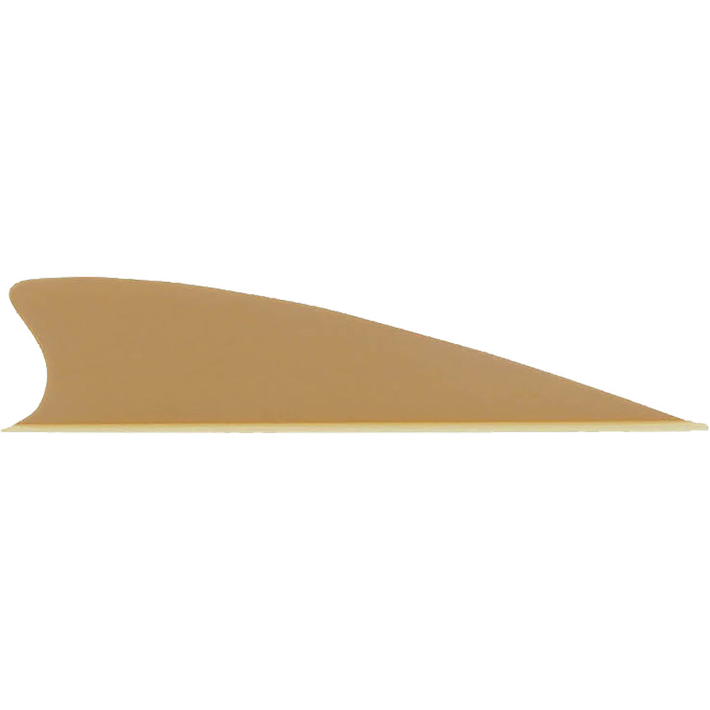 TAC Vanes Matrix Shield Cut Arrow Vanes Tan 2.25 Inch 100 pk.