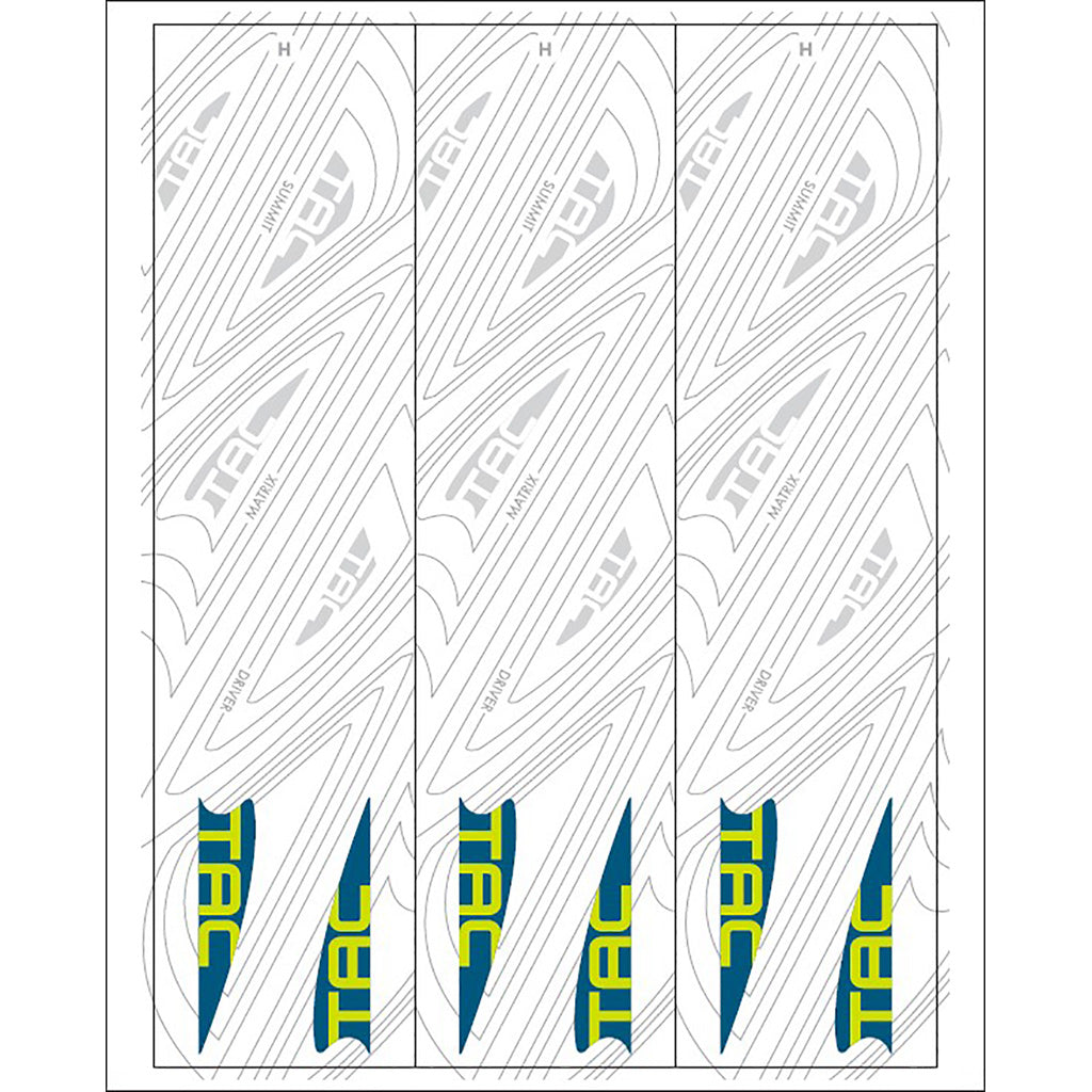 TAC Vanes Arrow Wrap White Size H 5.5 Inch 13 pk.