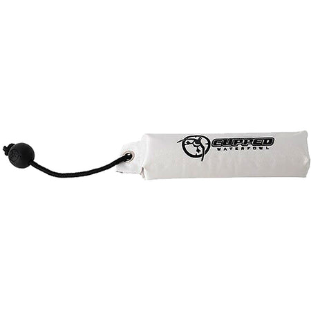 Cupped Canvas Dog Scent Training Dummy, White/Black