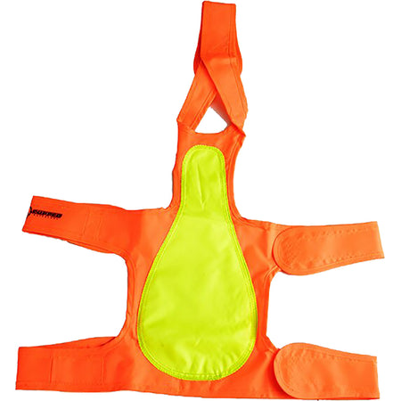 Cupped Blaze Orange Field Dog Safety Vest