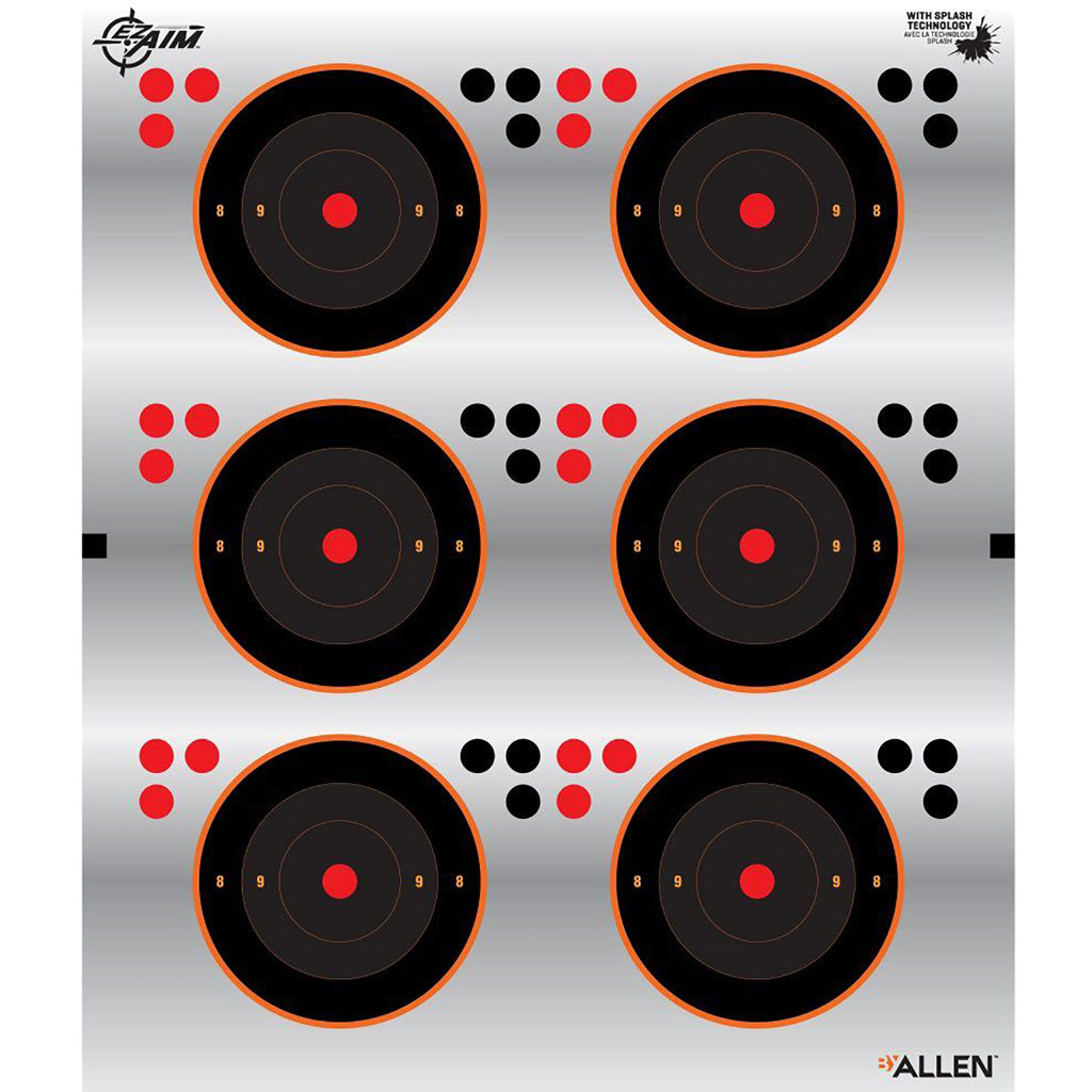 EzAim Adhesive Reflective Splash Aiming Dot Target 3 in. Pack of 6