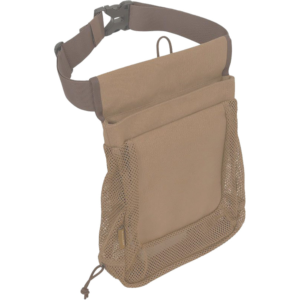 Allen Rival Hull Bag Brown Cotton Canvas 100-Shell Capacity