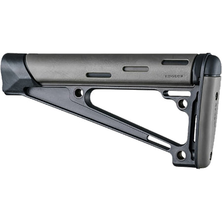 Hogue Grey OverMolded Fixed AR-15 Buttstock for Standard A2 Buffer Tube