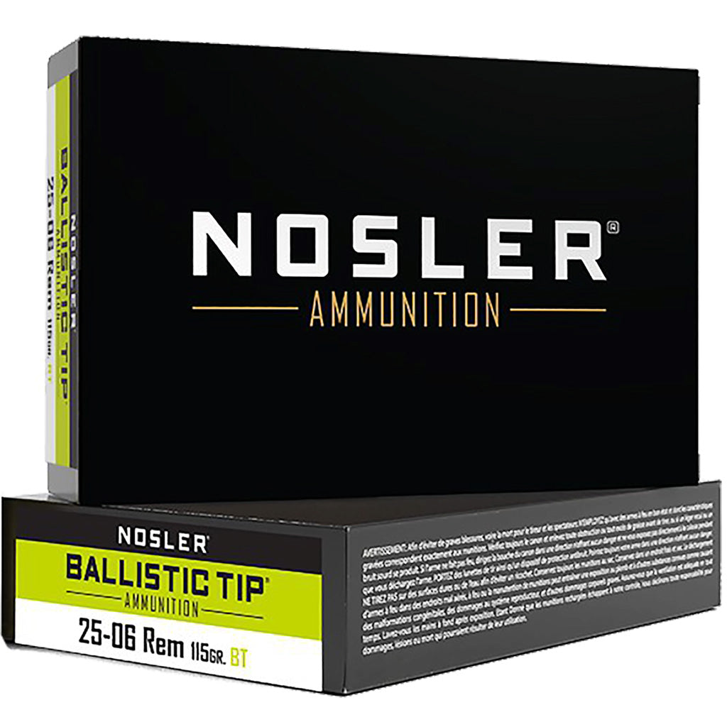 Nosler Ballistic Tip Spitzer Ballistic Tip 115 Grain .25-06 Remington 3000 fps