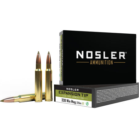 Nosler Expansion Tip .338 Winchester Magnum 225 grain SP ammunition