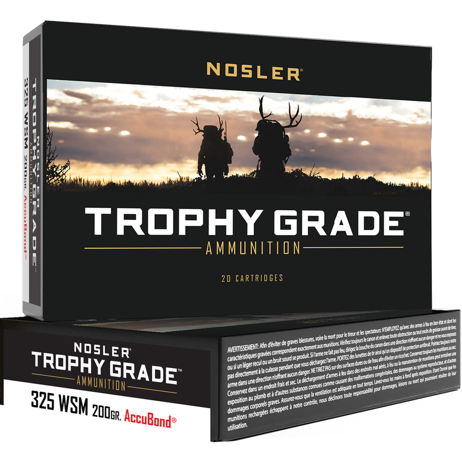 Nosler Trophy Grade AccuBond Spitzer 200 Grain .300 RUM