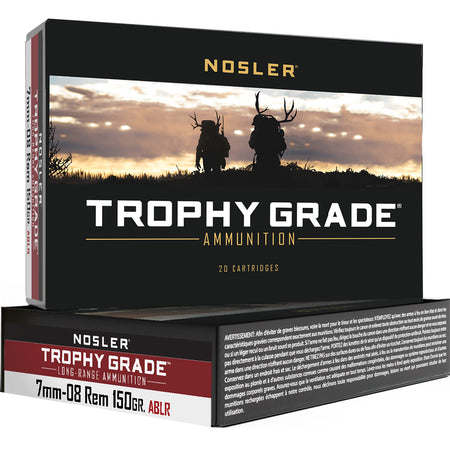 Nosler Trophy Grade AccuBond Long Range 150 Grain 7mm-08 Remington