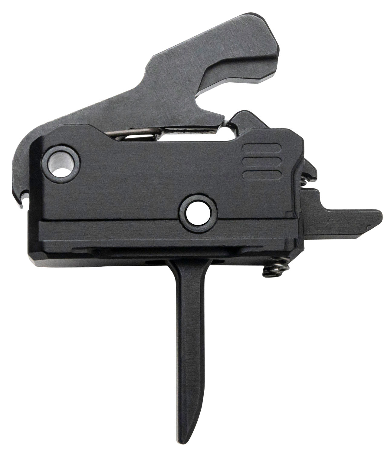 Rise Armament RA-140 Flat Super Sporting Single-Stage Trigger Black Hardcoat 3.50 lbs for AR Rifles Right Hand