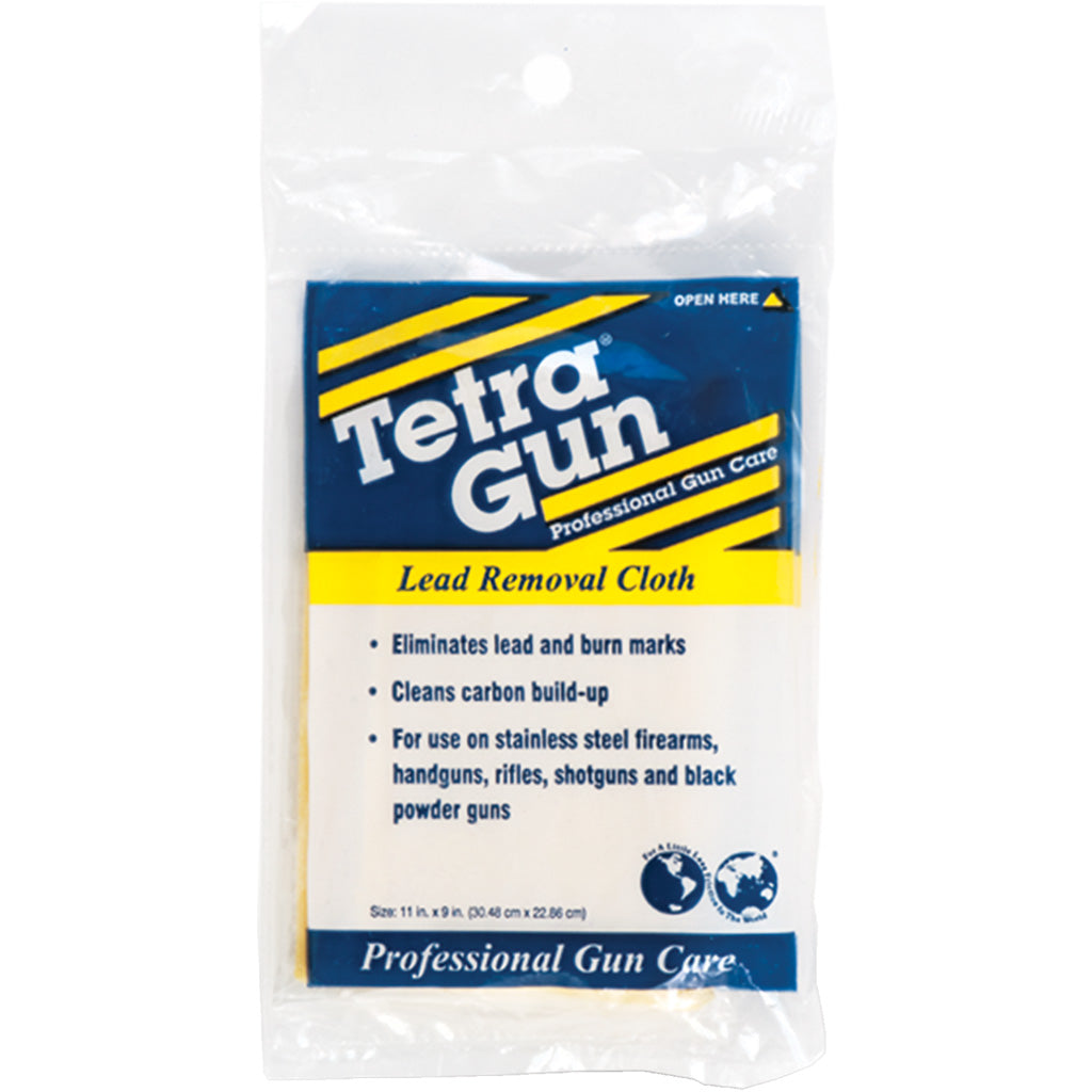 Tetra Gun Lead Removal Firearm Cleaning Cloth 11x9"