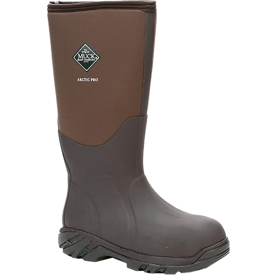 Muck Arctic Pro Neoprene Winter Boot Bark Size 10