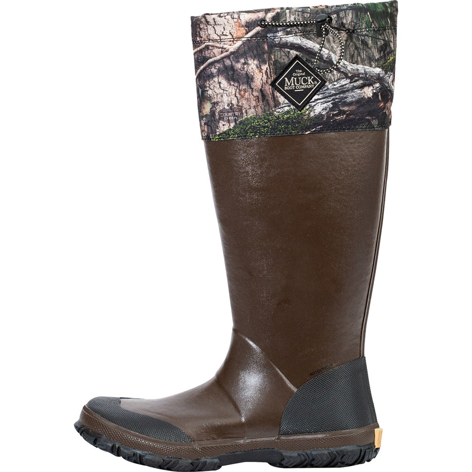 Muck Forager Tall Camo Hunting Boot Mossy Oak Country DNA Size 8