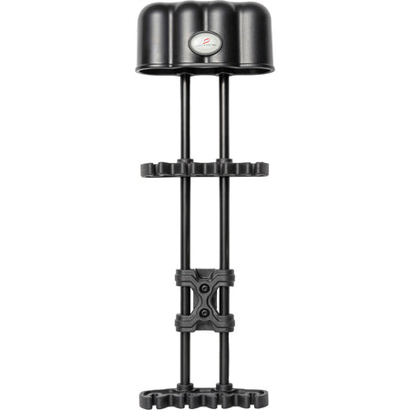 Octane Furnace 4 Arrow Archery Quiver Black Removable Broadhead Holder