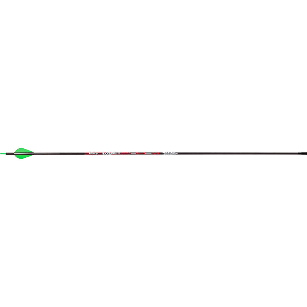Victory VAP Sport 250 Spine Carbon Arrows with 2 in. Raptor Vanes 6-Pack