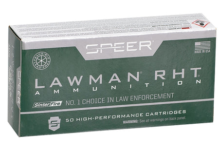 Speer Lawman Training RHT SinterFire Frangible 125 Grain .40 S&W 900 fps