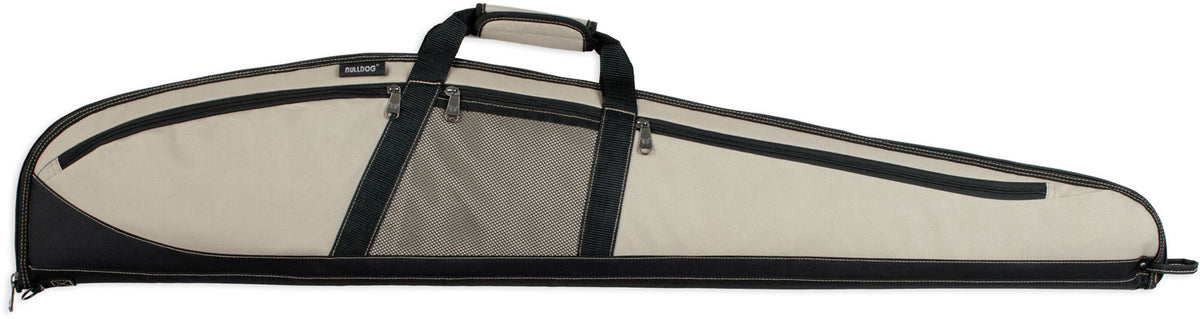 Bulldog BD220 Plus Water-Resistant Nylon Rifle Case 48" Taupe/Black