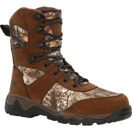 Rocky Red Mountain Waterproof Insulated Outdoor Boot Realtree Edge 800g Size 10