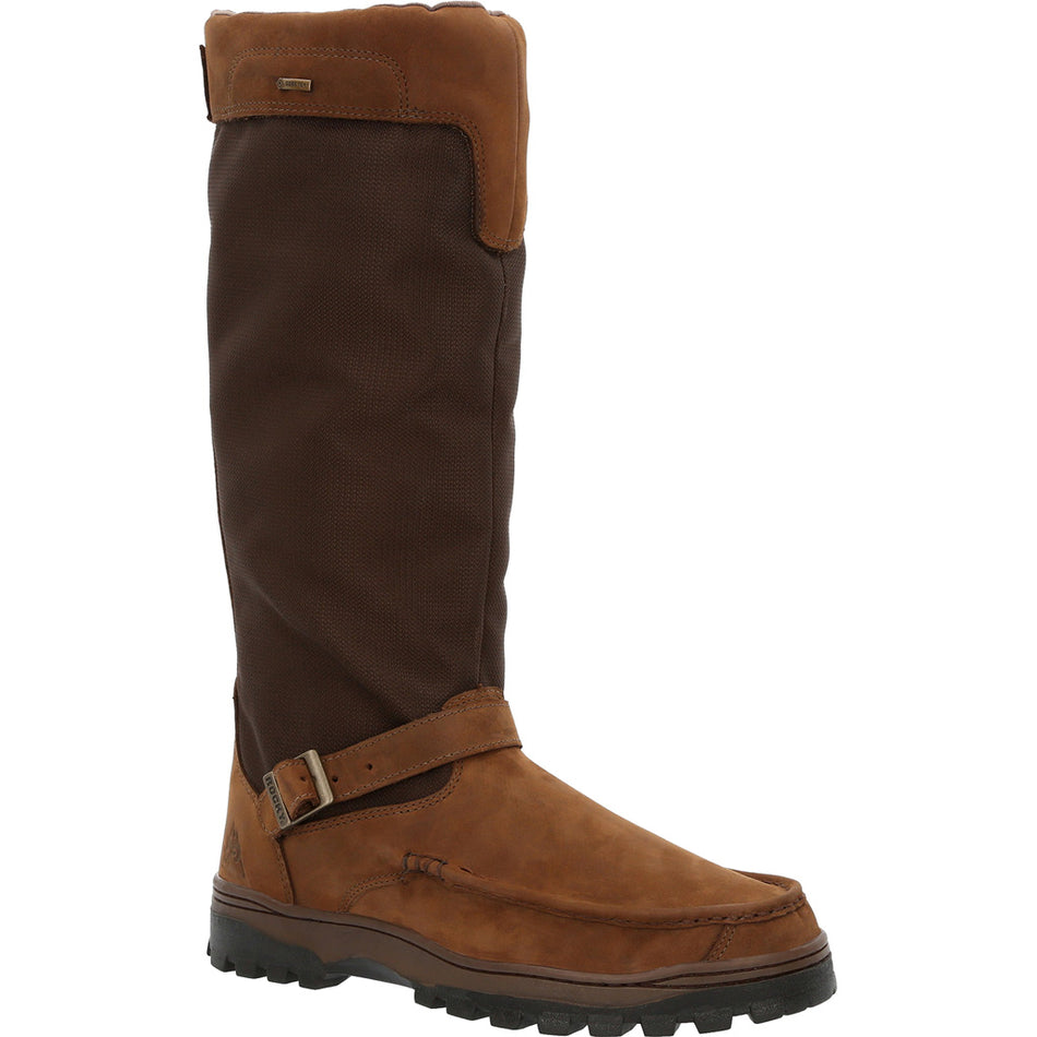 Rocky Outback Waterproof Snake Protection Hunting Boot Brown Size 9