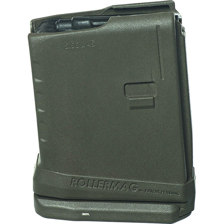 ProMag Olive Drab Polymer AR-15 Magazine, 10 Rd, .223/5.56mm, Anti-Tilt Roller Follower