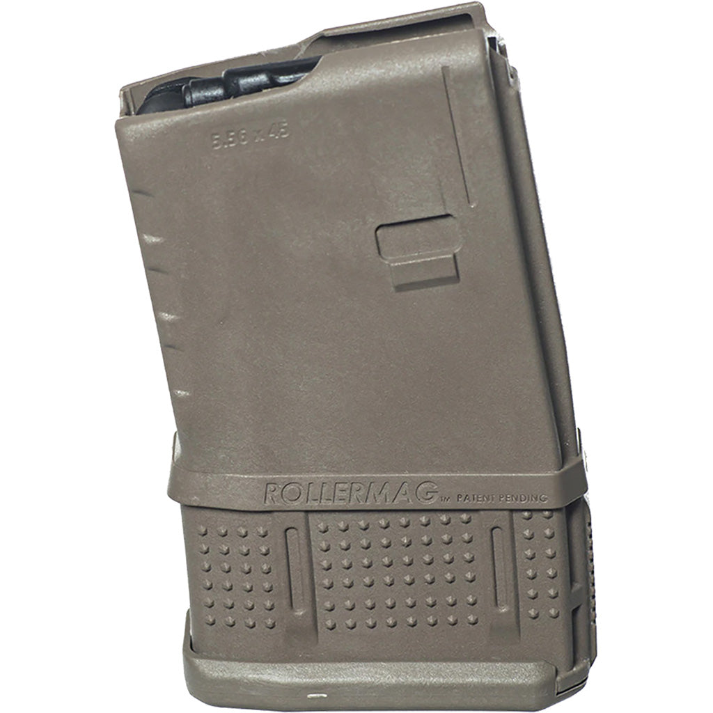 ProMag FDE Polymer AR-15 Magazine, 15 Rd, .223/5.56mm, Anti-Tilt Roller Follower