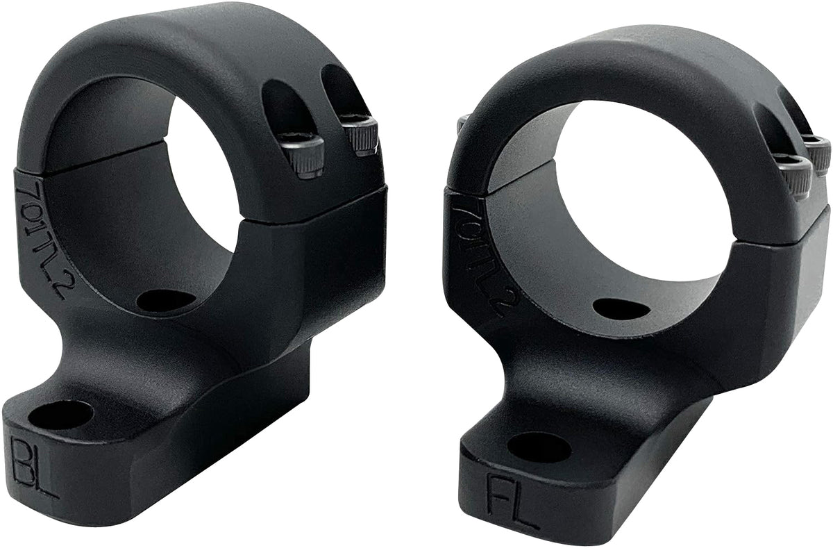 DNZ Game Reaper 2 Howa 1" Tube Scope Mount/Ring Combo 701TL2 Matte Black