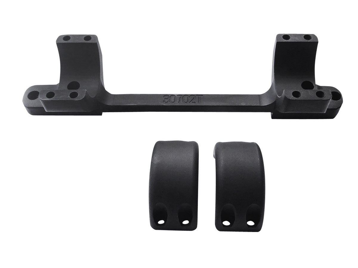 Game Reaper DNZ 30702T Remington Rifle Scope Mount Ring Combo 30mm Black