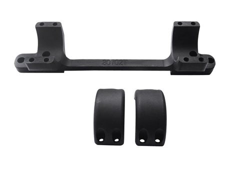Game Reaper DNZ 30702T Remington Rifle Scope Mount Ring Combo 30mm Black