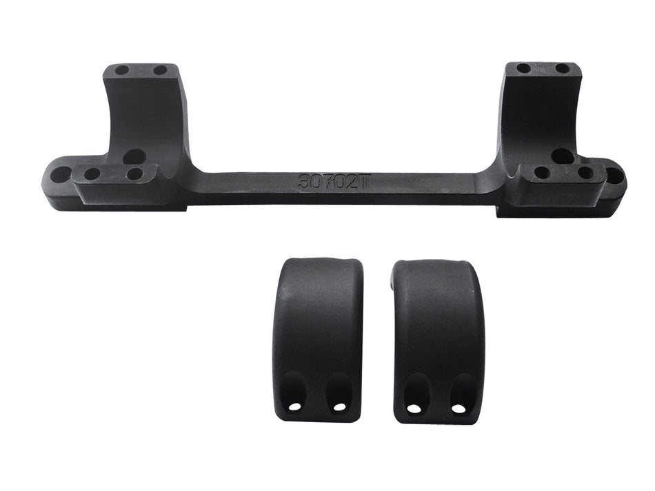 Game Reaper DNZ 30702T Remington Rifle Scope Mount Ring Combo 30mm Black