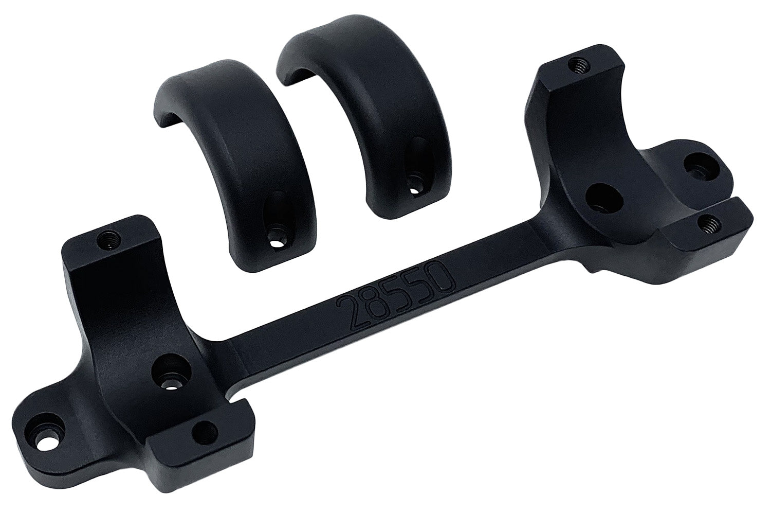 Game Reaper DNZ 28550 Tikka Rifle Scope Mount Ring Combo 30mm Black