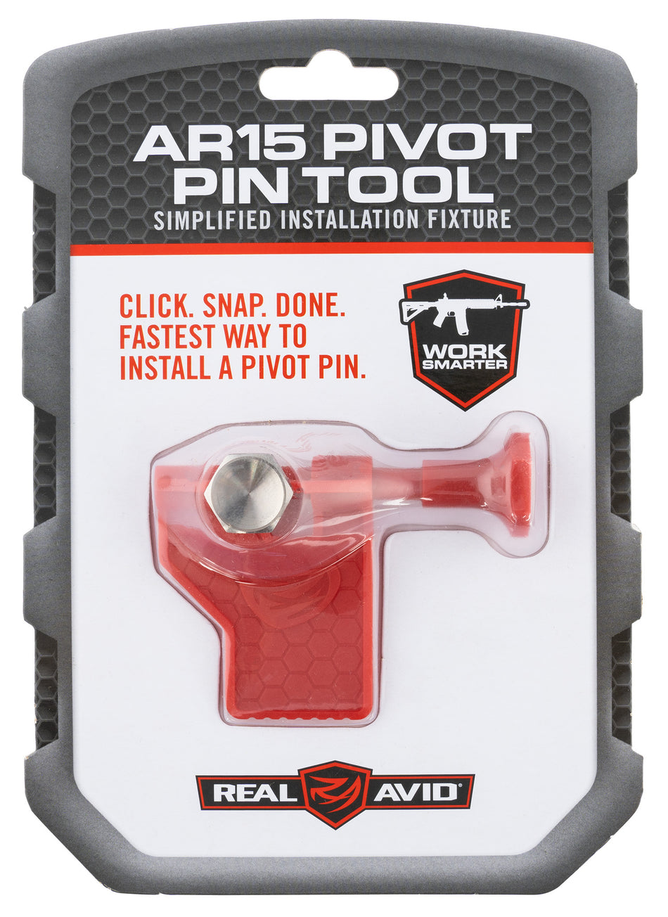 Real Avid AVAR15PPT AR-15 Pivot Pin Installer Tool with Large Pin and Detent