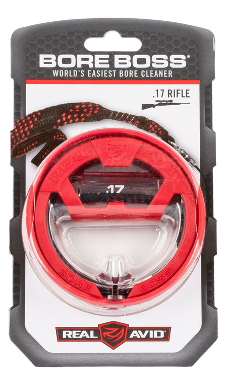 Real Avid AVBBI7 .17 Cal Rifle Bore Boss Field-Ready Bore Cleaner 32" Dual-Action Cable