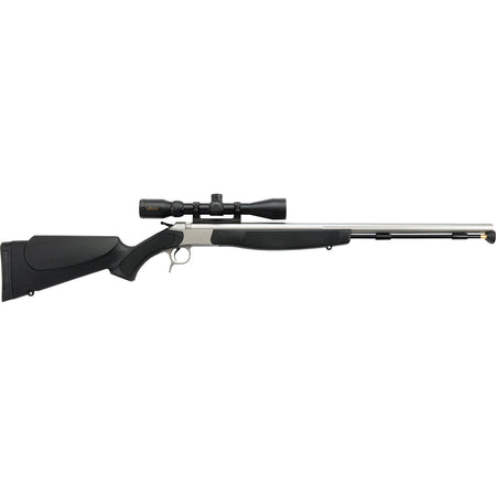 CVA Optima V2 Muzzleloader 50 Cal 26 in Stainless with Scope Mounts and Accessories