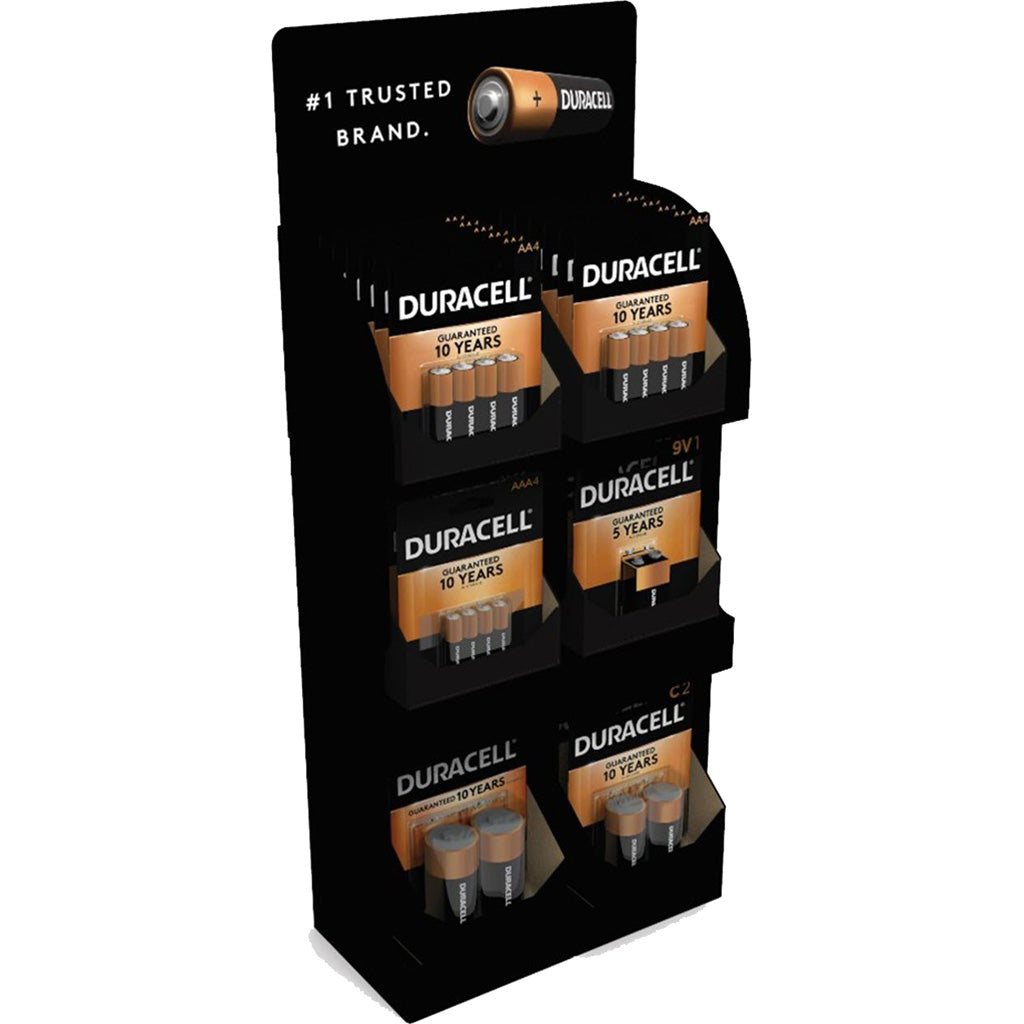 Duracell Coppertop 36 pc. Counter Display Pack