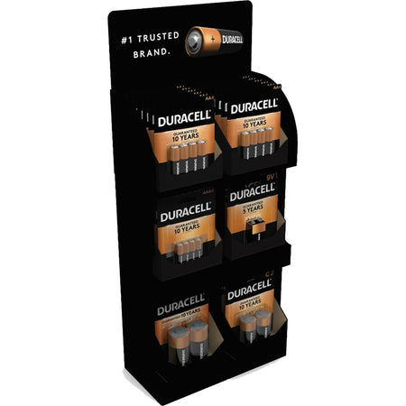Duracell Coppertop 36 pc. Counter Display Pack