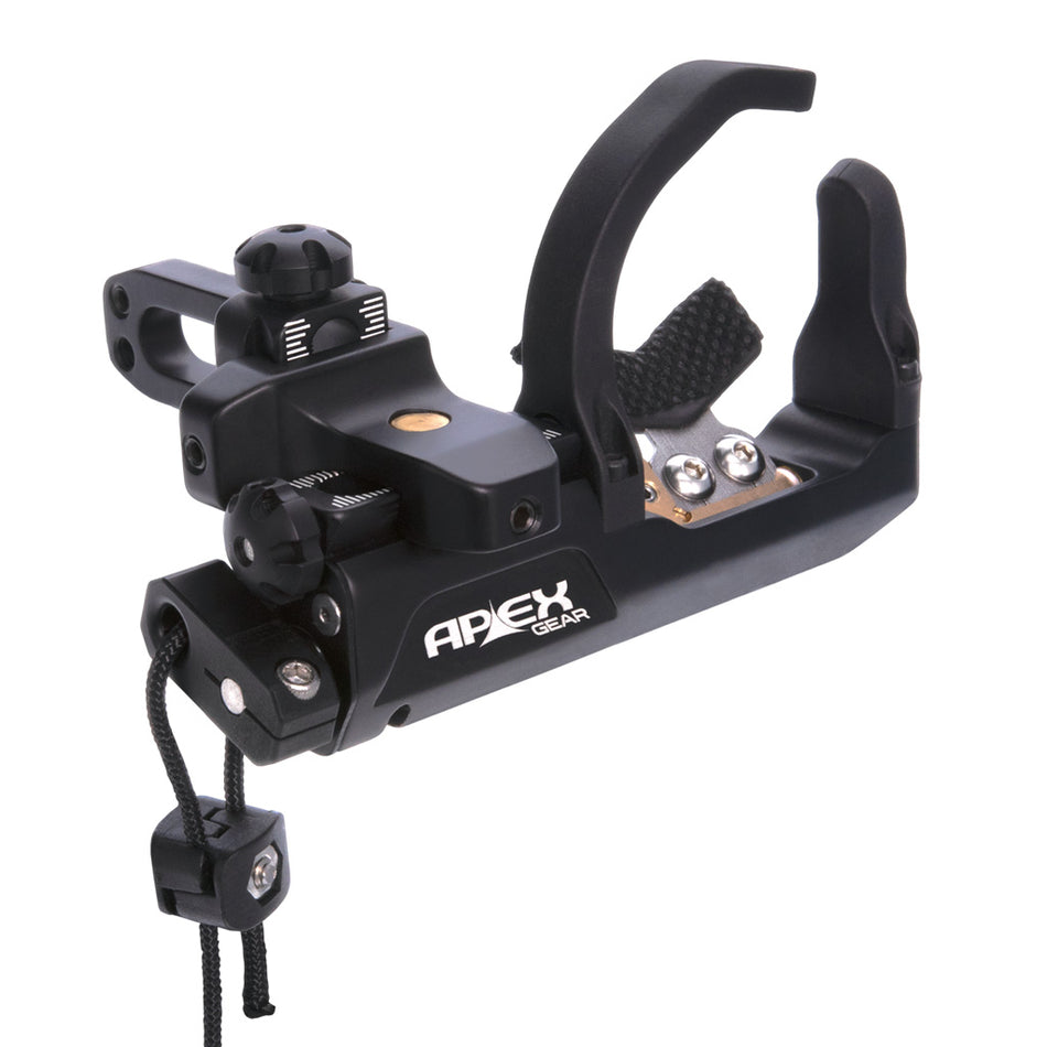 TruGlo Overtaker RH Limb-Drive Drop Away Bow Arrow Rest Black