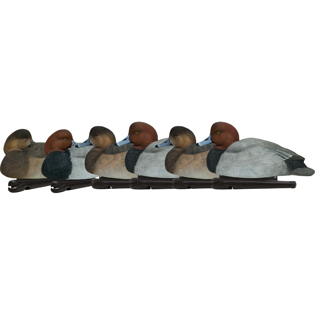 AvianX Top Flight Full-Body Redhead Hunting Duck Decoy Set 6 Pack