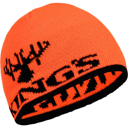 Kings Acrylic Knit Logo Beanie Blaze