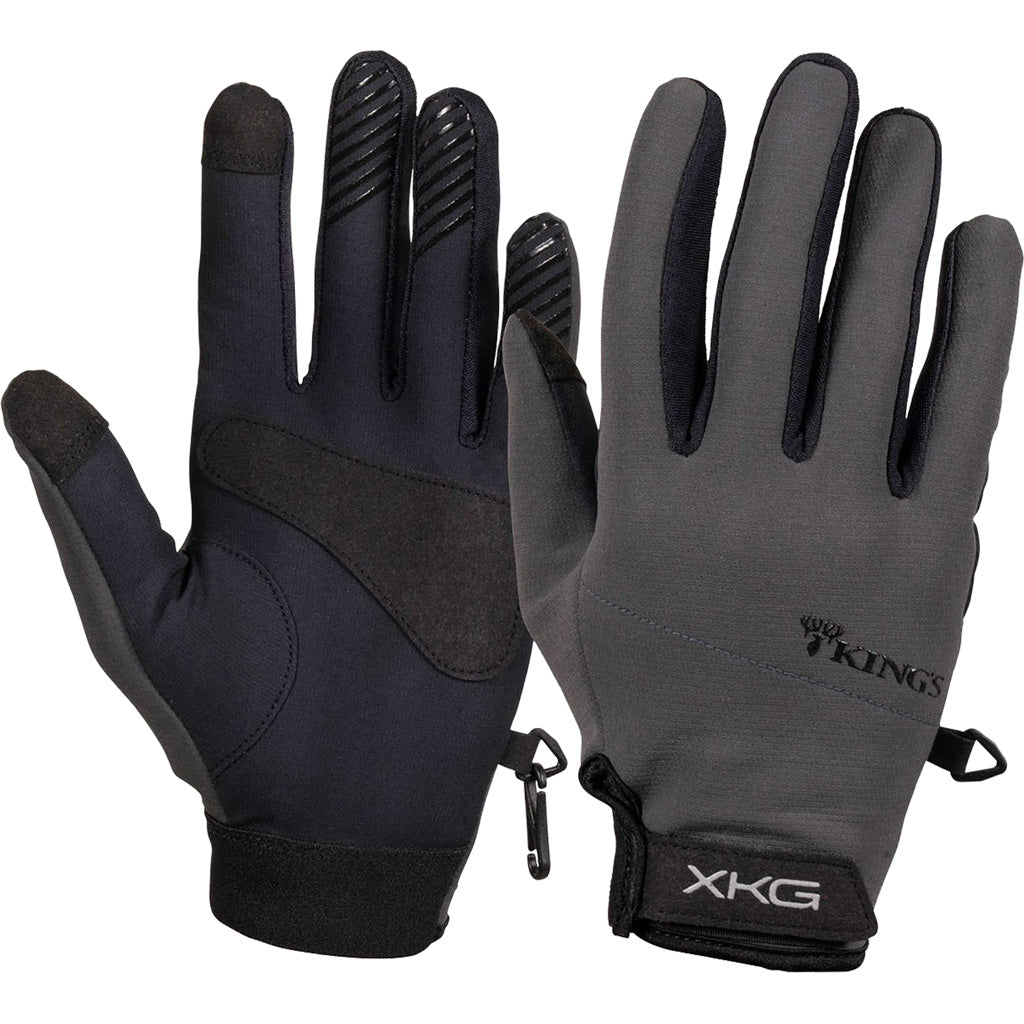 Kings XKG Fleece-Lined Mid Weight Glove Charcoal Large