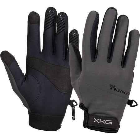 Kings XKG Fleece-Lined Mid Weight Glove Charcoal Large
