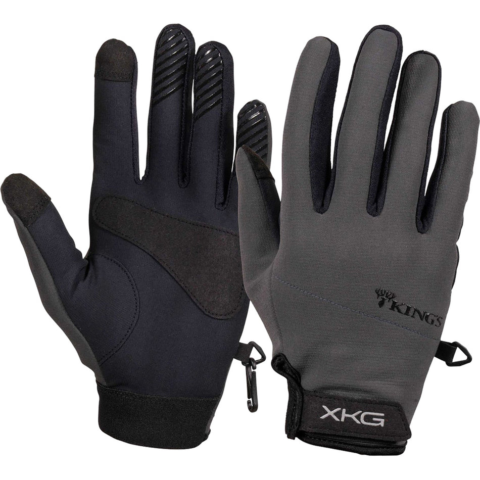 Kings XKG Fleece-Lined Mid Weight Glove Charcoal Large