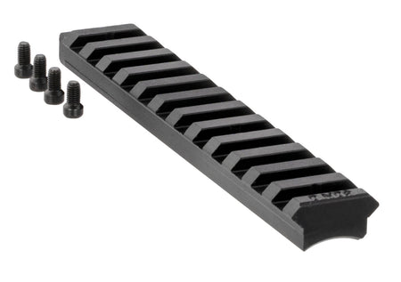 Ruger Precision Rimfire 0 MOA Scope Base Picatinny Rail Black Anodized Aluminum