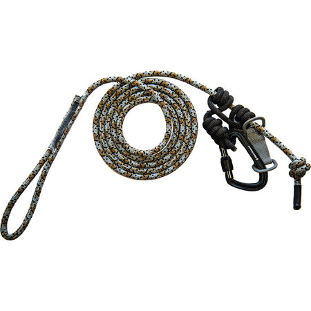 Latitude 8mm Vapor Line Tether - UHMWPE Core with Carabiner