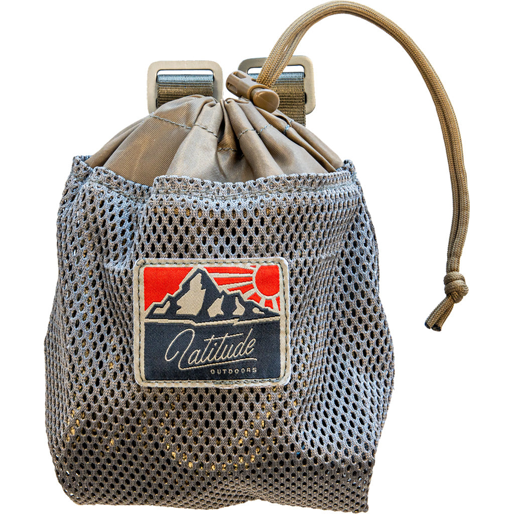 Latitude Classic Dump Pouch Robust Mesh Construction